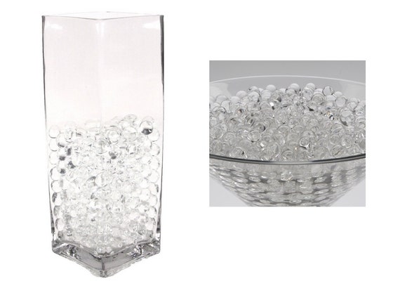 Clear Water Pearls Ball Beads Centerpiece Wedding Tower Vase Filler 1 LB