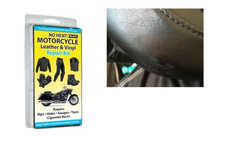 All Black Leather Repair Kit For Slight Holes And Tears On Jackets Furniture Clothing Or Seats