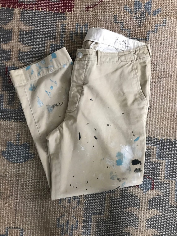 Ralph Lauren Paint Splatter Pants Painters Pants P