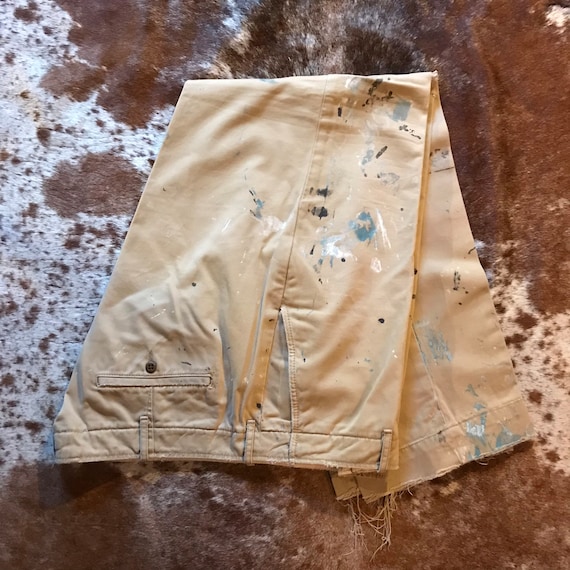 Ralph Lauren Paint Splatter Pants Painters Pants Paint Splashed
