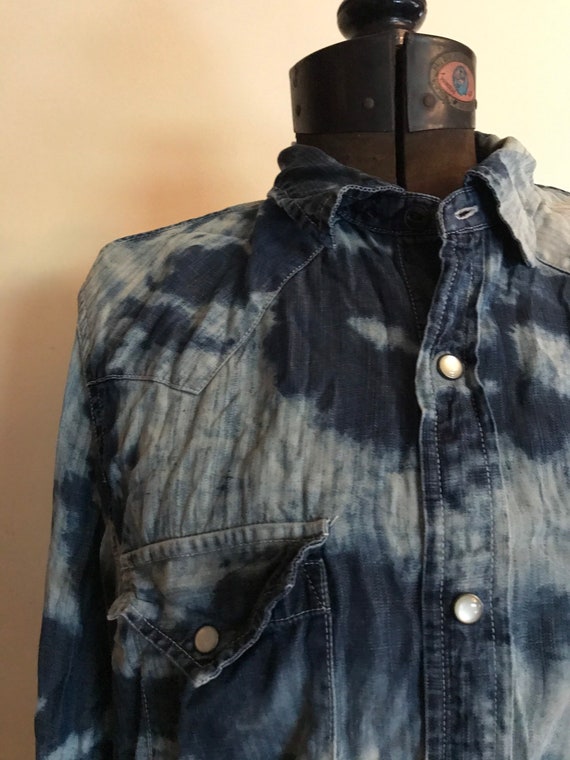 Ralph Lauren Denim Shirt Tiedyed 