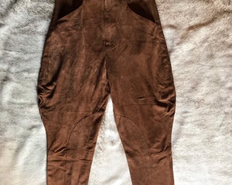 Ralph Lauren Leather Jodhpurs Ralph Lauren Riding Breeches Ralph Lauren Jodhpurs  Horse Riding Britches Equestrian Steampunk Collection
