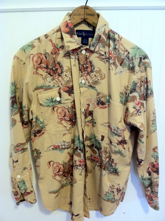 Ralph Lauren Western Cowboy Shirt 
