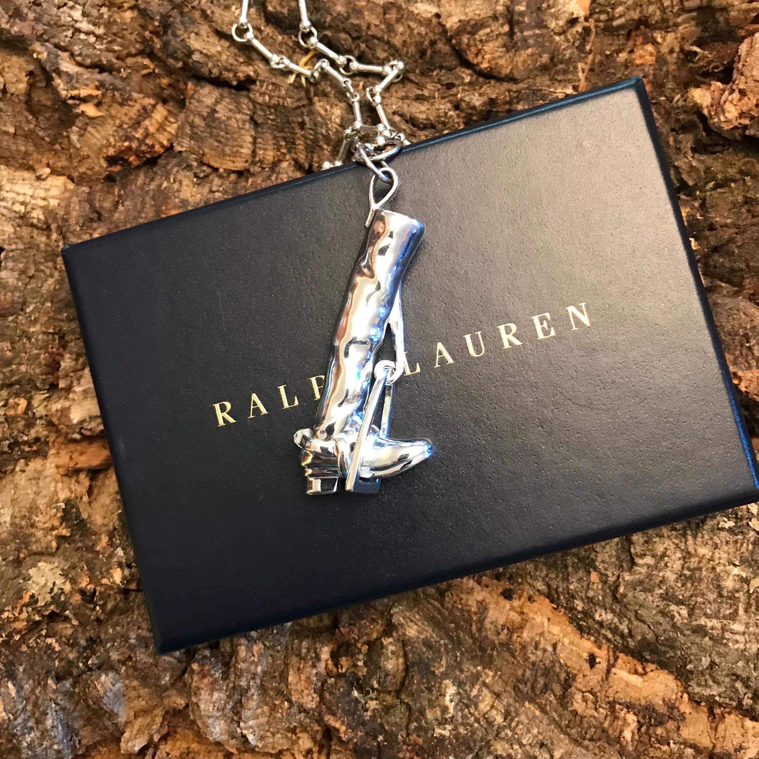 アクセサリー Ralph Lauren Horsebit Silver Ring 925 Horsebit Ring - Etsy