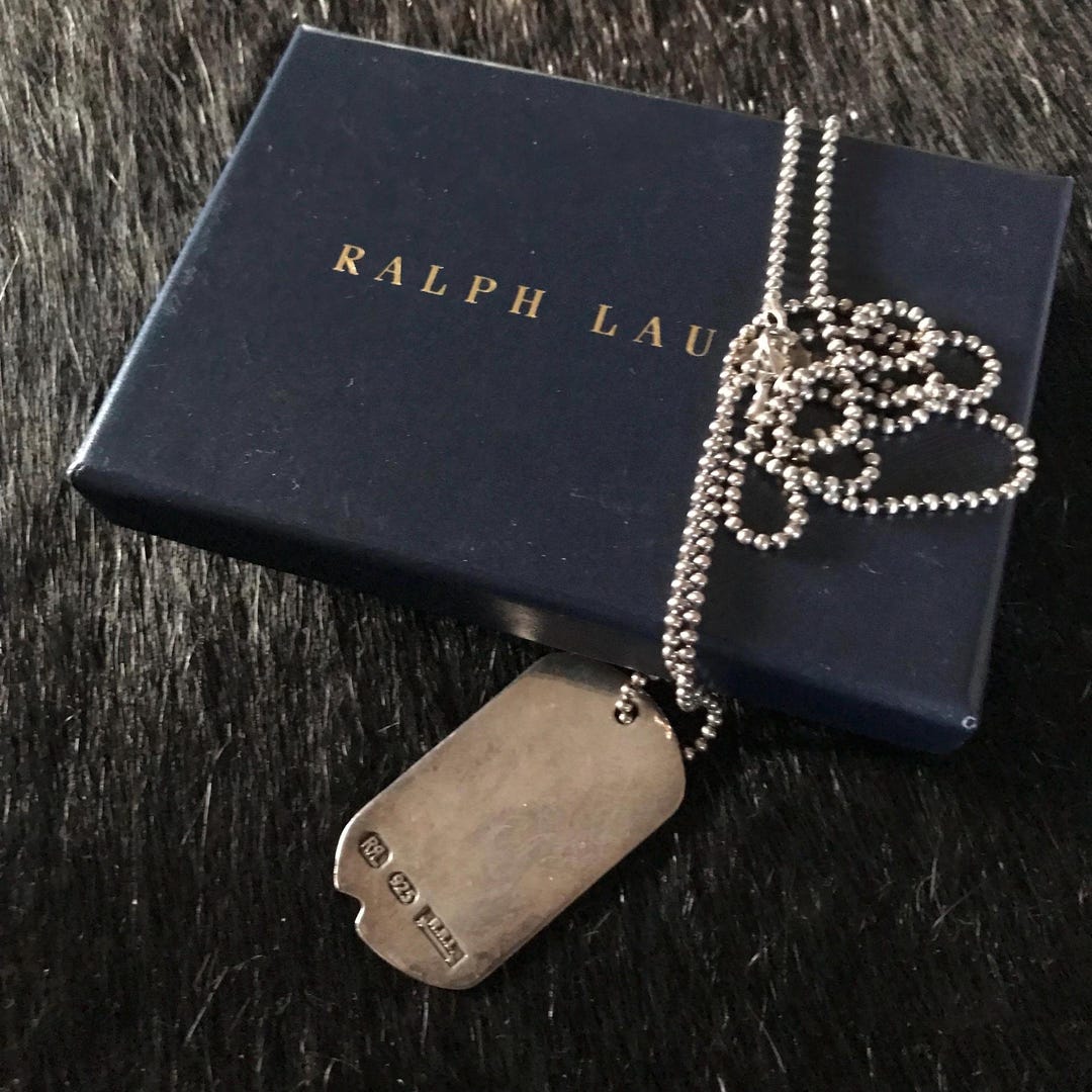 【GW期間発送可】*Vintage* RALPH LAUREN Dog Tag il_1080xN.6762680482_lzlt.jpg