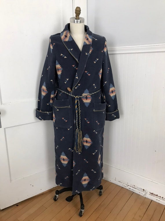 Ralph Lauren Beacon Robe Indian Blanket Sweater Co