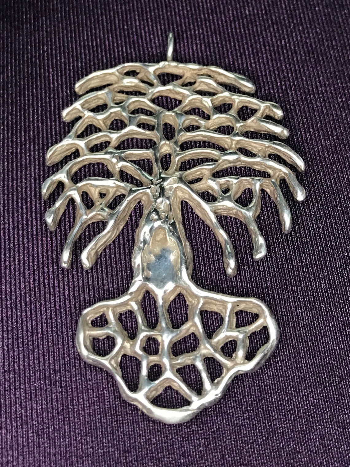 Sterling Silver Tree Pendant Etsy.de