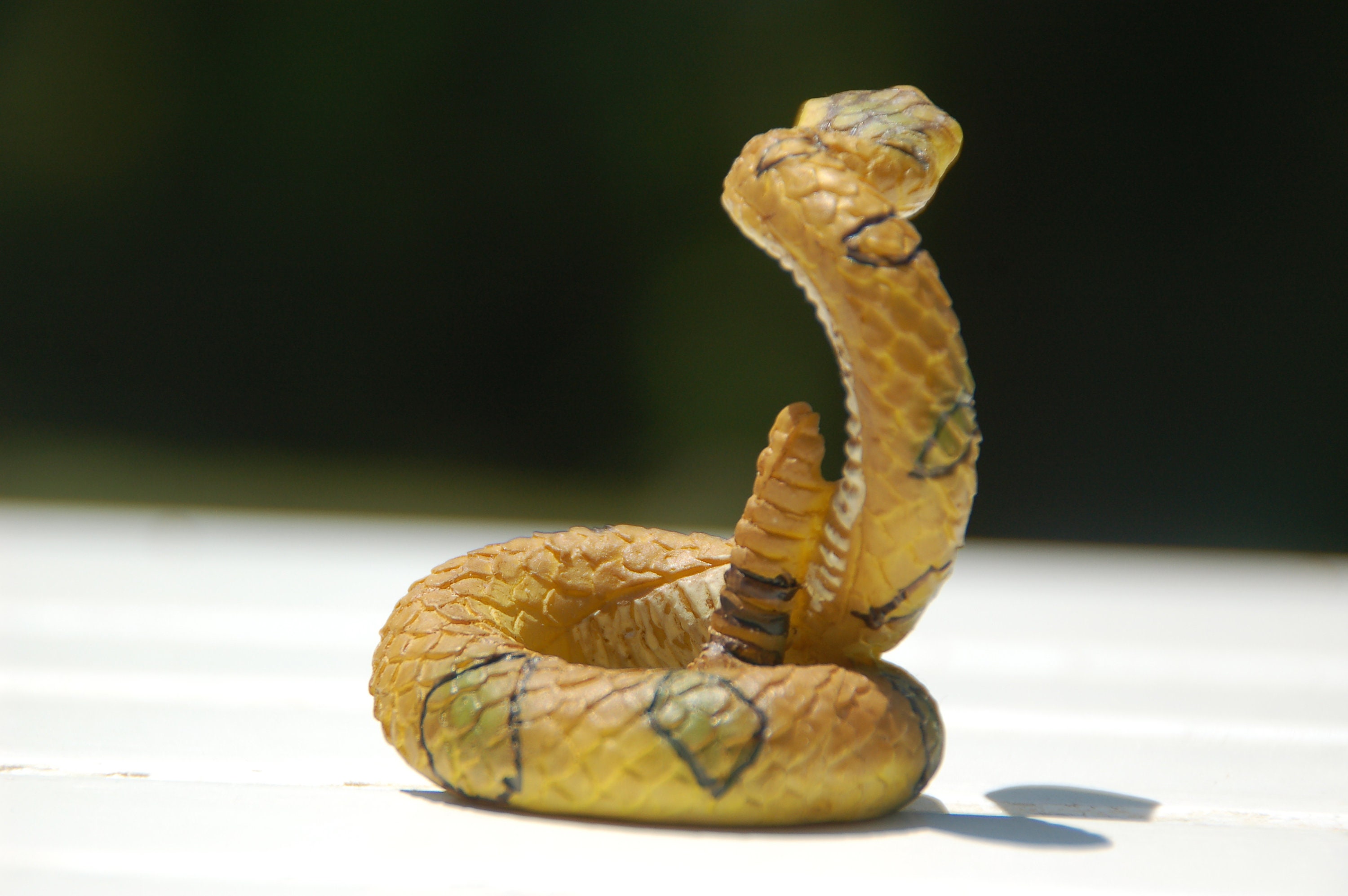 Vintage Resin Snake Figurine Home Decor Collectible Etsy