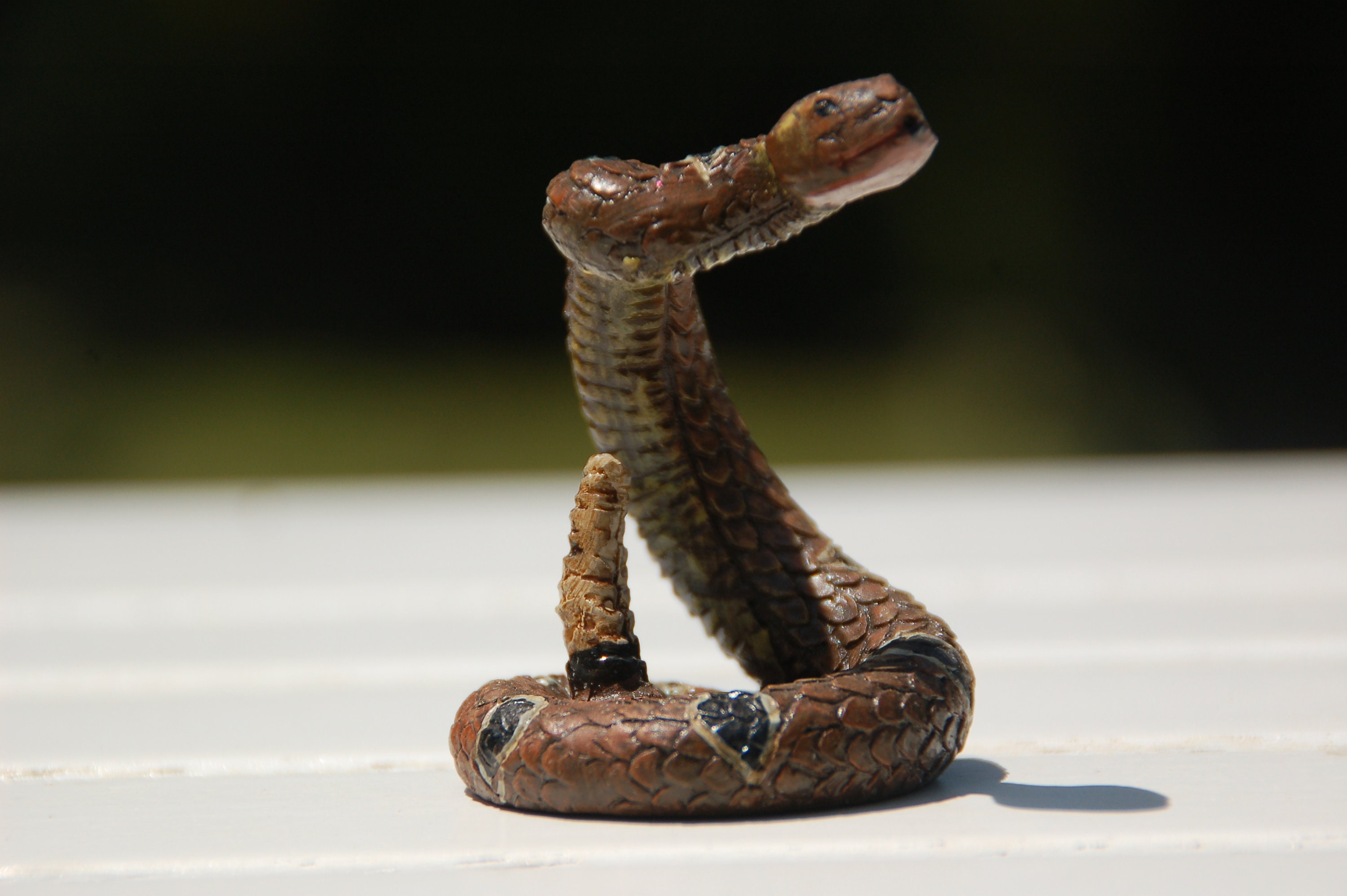 Vintage Resin Snake Figurine Home Decor Collectible | Etsy