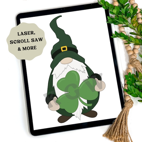 Gnome Scroll Saw Patterns Etsy