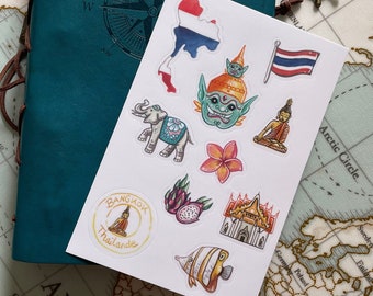 Stickers voyage Thaïlande