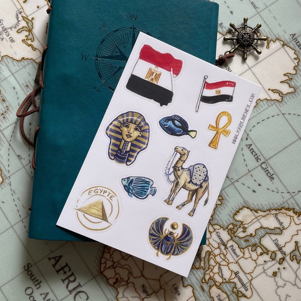 Stickers voyage Égypte
