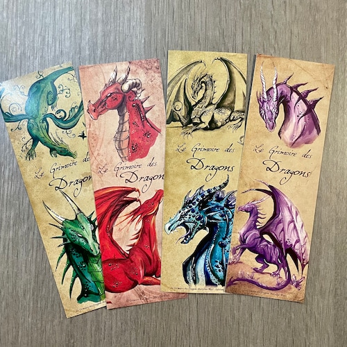 Fantastic Book the Grimoire of Dragons Trip to Etsy