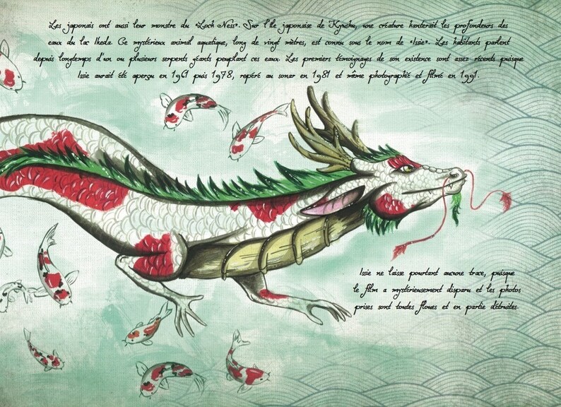 fantasy book the grimoire of dragons, journey to Asia image 3