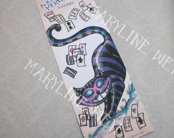 Bookmark "Alice in the Wonderland" the cat