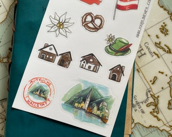 Stickers voyage Autriche