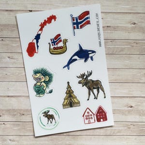 Norwegian Troll Stickers - Etsy