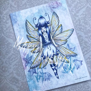 Lapis Lazuli Fairy Postcard