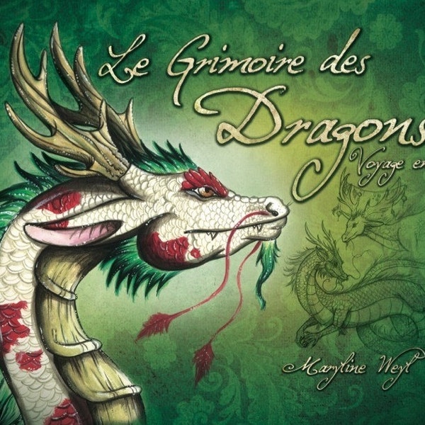 fantasy book "the grimoire of dragons, journey to Asia"