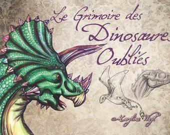 livre "le grimoire des dinosaures oubliés