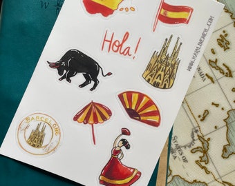 Stickers voyage Espagne