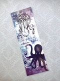Kraken octopus bookmark product logo