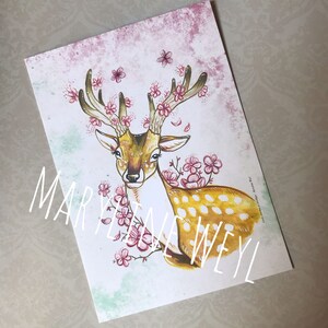 Carte postale "Cerfeuille"