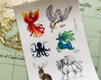Stickers Fabulous animals