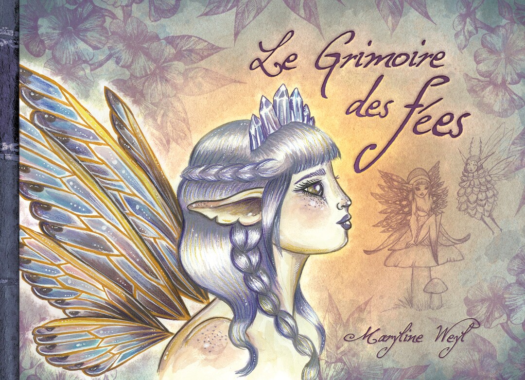 Book the Grimoire of the Fairies - Etsy