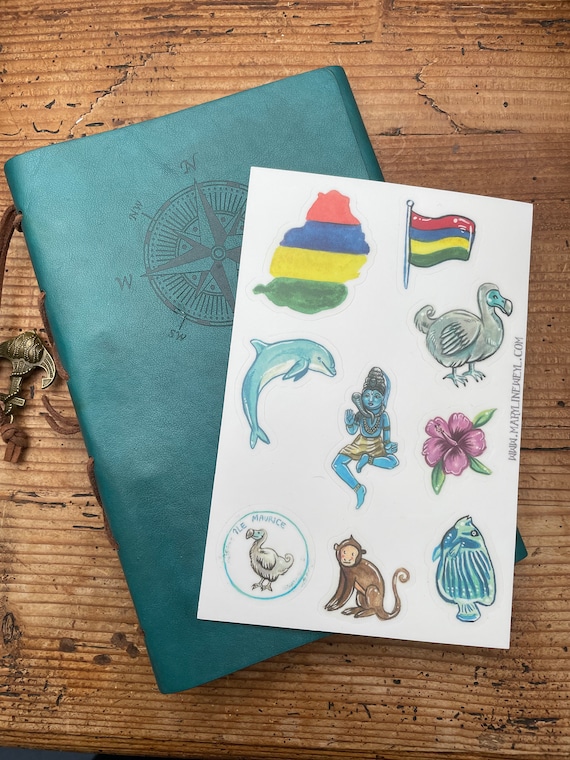 Stickers voyage Île Maurice