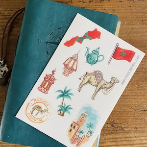 Stickers voyage Maroc