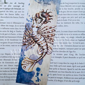 Mermaid bookmark scorpion fish