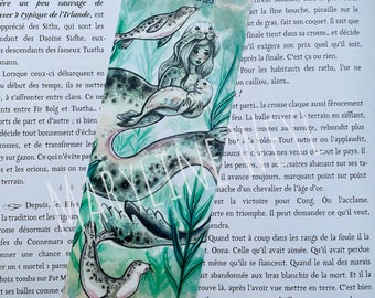 Mermaid bookmark Selkie