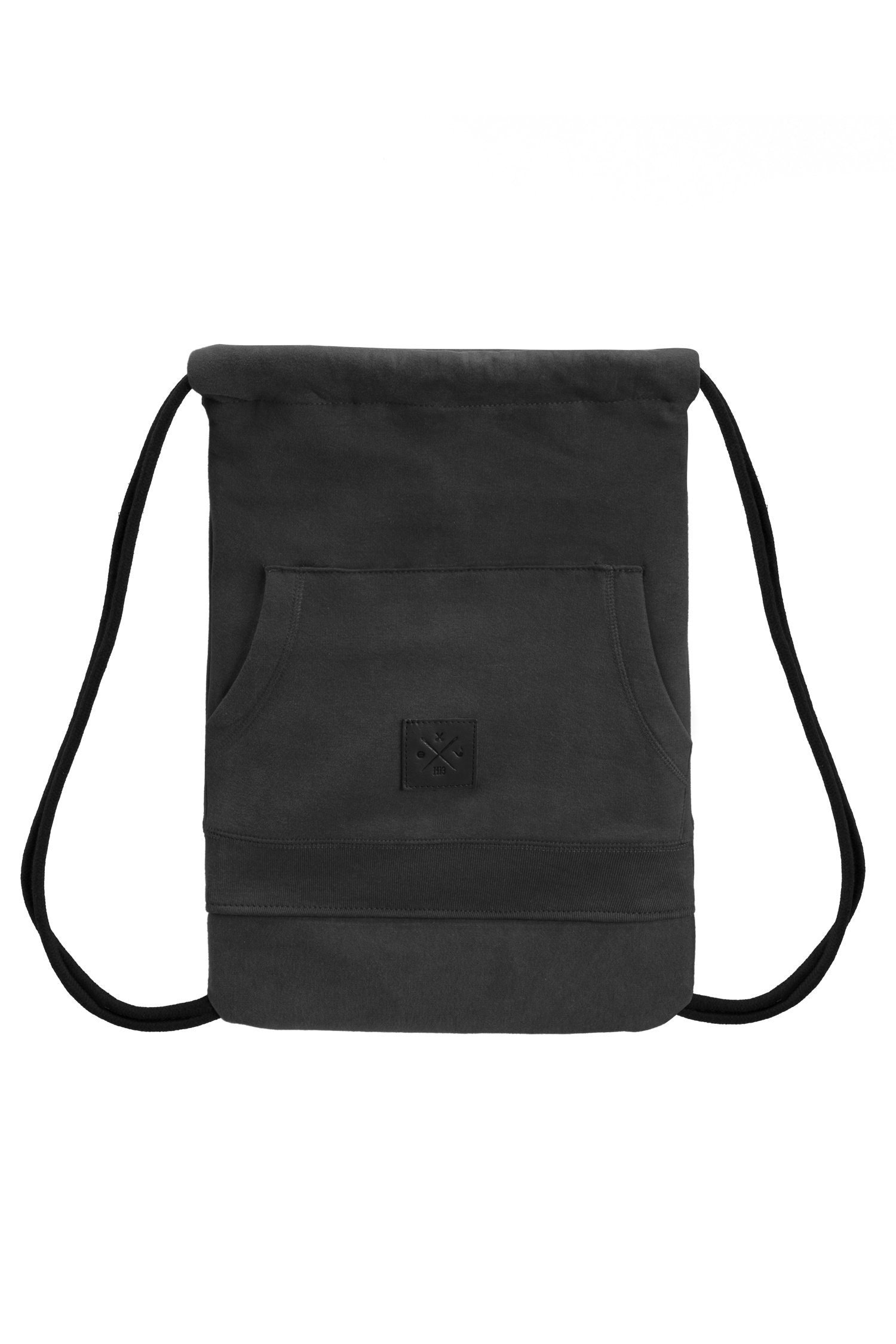 Manufaktur13 Denim Sports Bag – Jeans-Turnbeutel Aus Deutschland, Mit Echtem Leder, Reißfesten Kordeln & Praktischer Kopfhörer-Öse