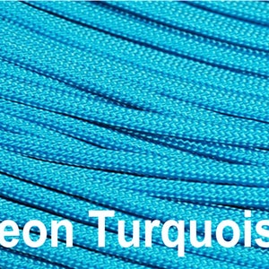 Porte-clés En Paracord Ruban De Sensibilisation Teal/blanc - Fait Main, États-Unis