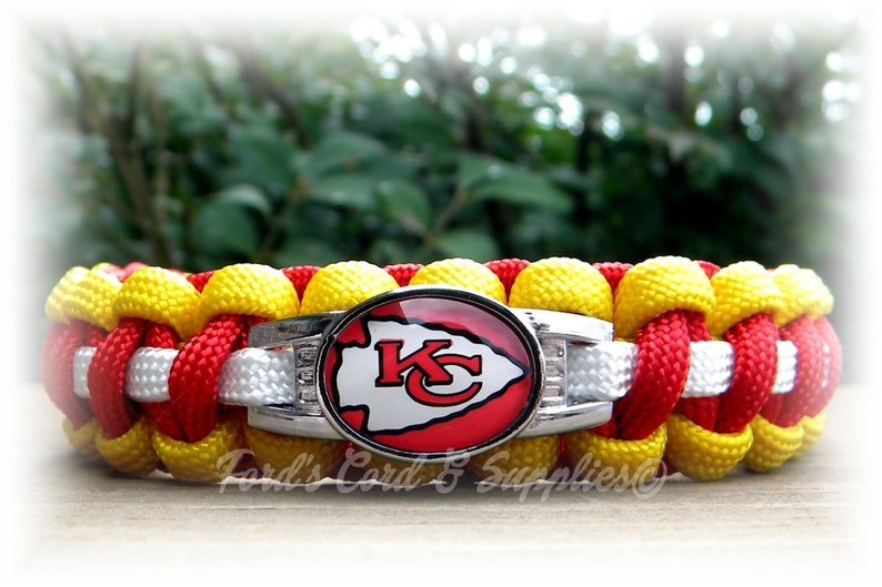 NFL Kansas City Chiefs Survivor Bracelet