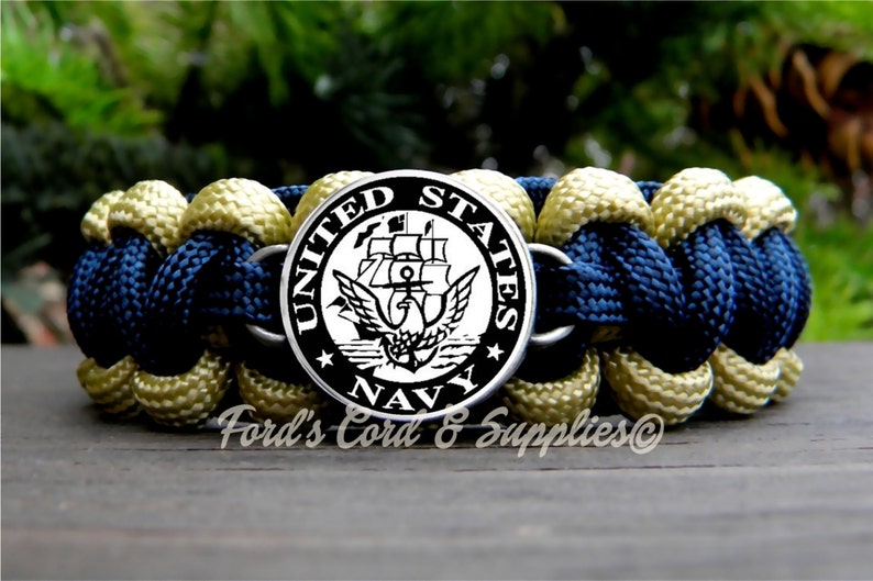 Military Branches Bracelets Paracord Bracelet Survival Etsy
