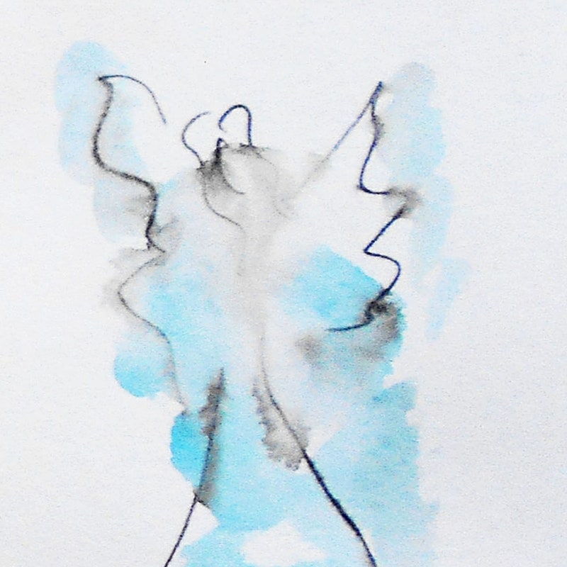 Abstract Angel Art - Etsy