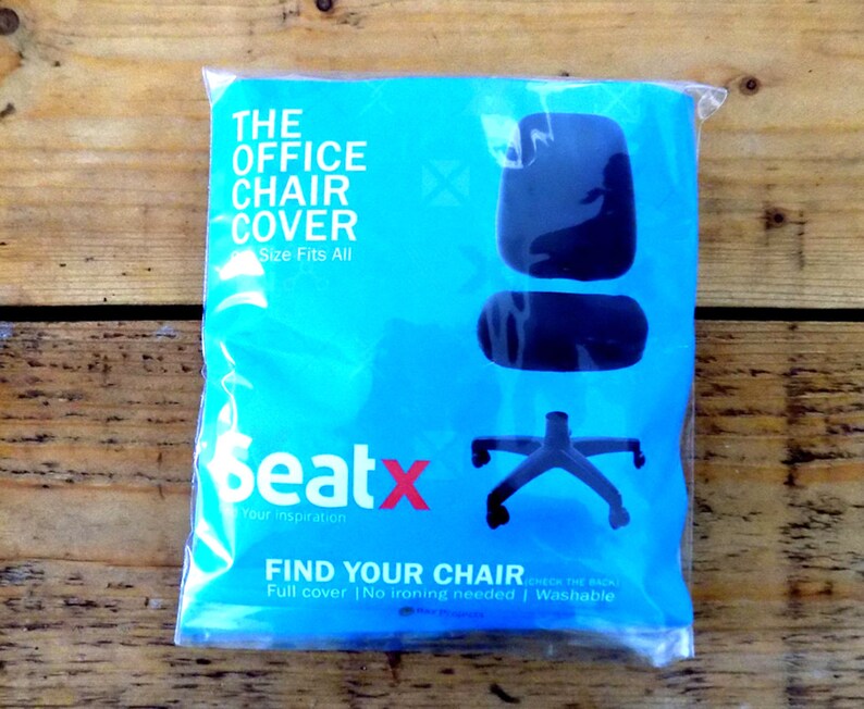 Office Chair Slipcover One Size Fit All Blue and Green Snake Etsy