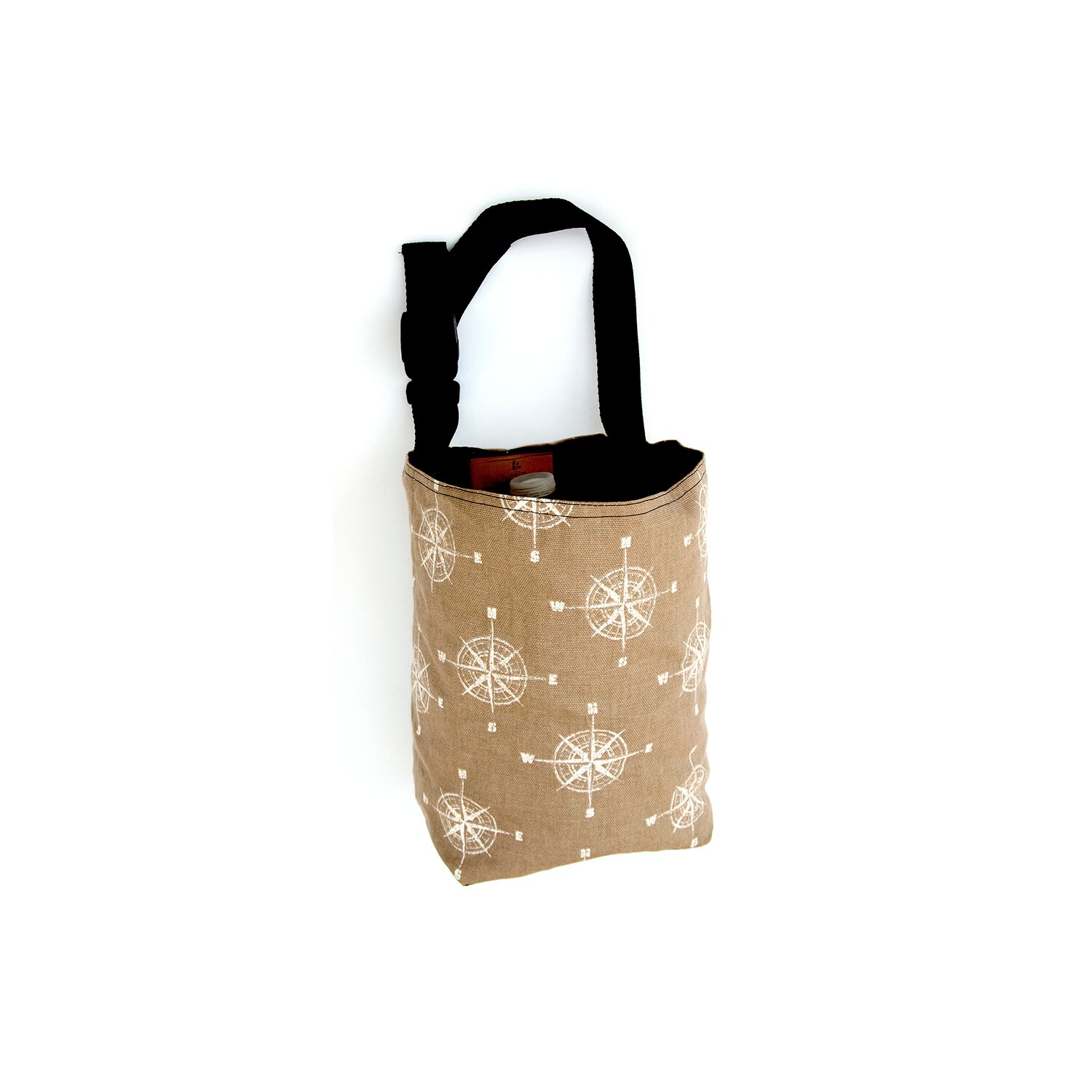 Sturdy Car Trash Bag, leakproof plastic liner and adjustable strap, backseat car accessory, kids