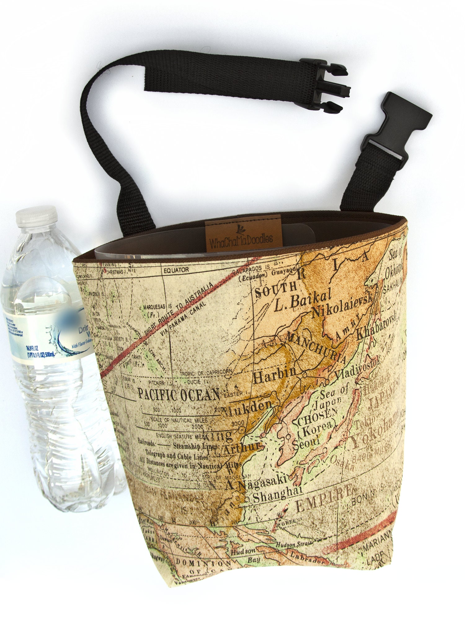 Car Trash bag, fits headrest or gear shift, backseat car