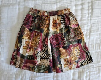 Cotton Shorts Bermuda Shorts - Vintage 80s 90s Connections - Womens Size Medium