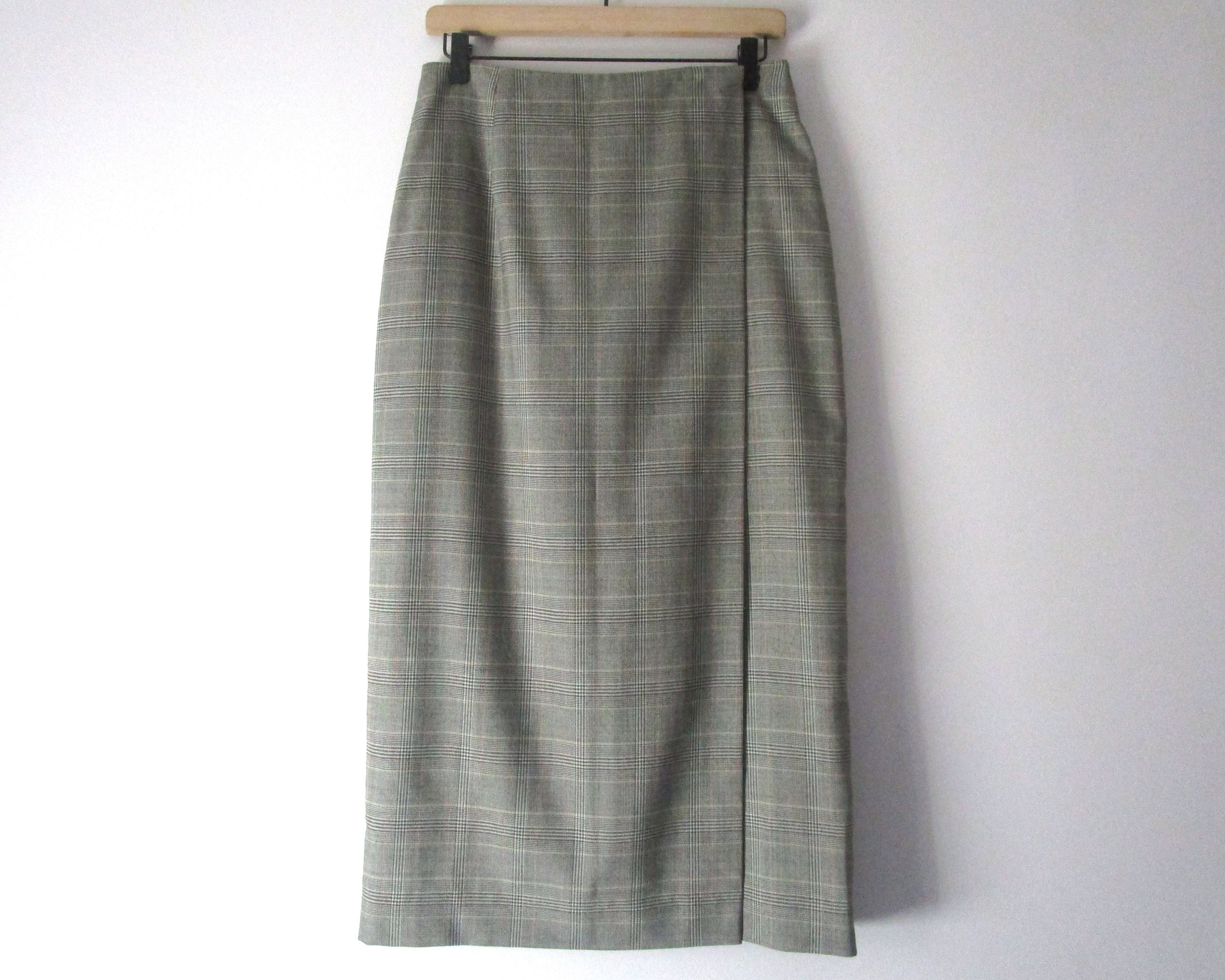 Utility Wrap Skirt in Creme