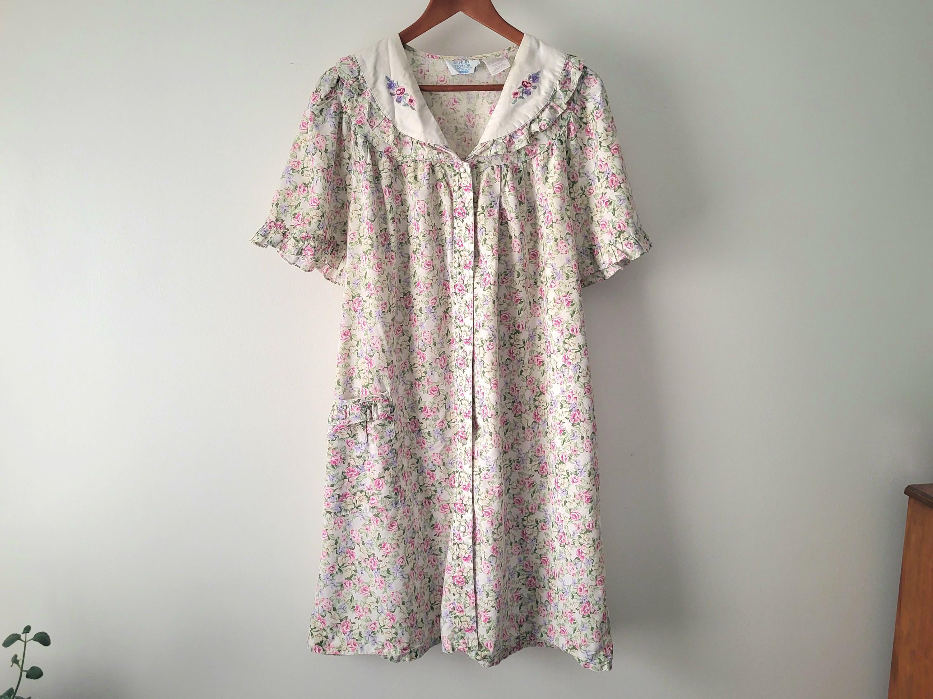 old lady night dress Nightgown old lady nightgown and cap