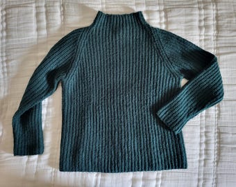 Green Pullover Sweater - Vintage 90s Jones New York - Womens Size Small