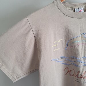 Wildwood NJ Vintage T-Shirt - 90er Jahre Baumwolljerzees mit Rundhalsausschnitt - Größe Medium Bild 5