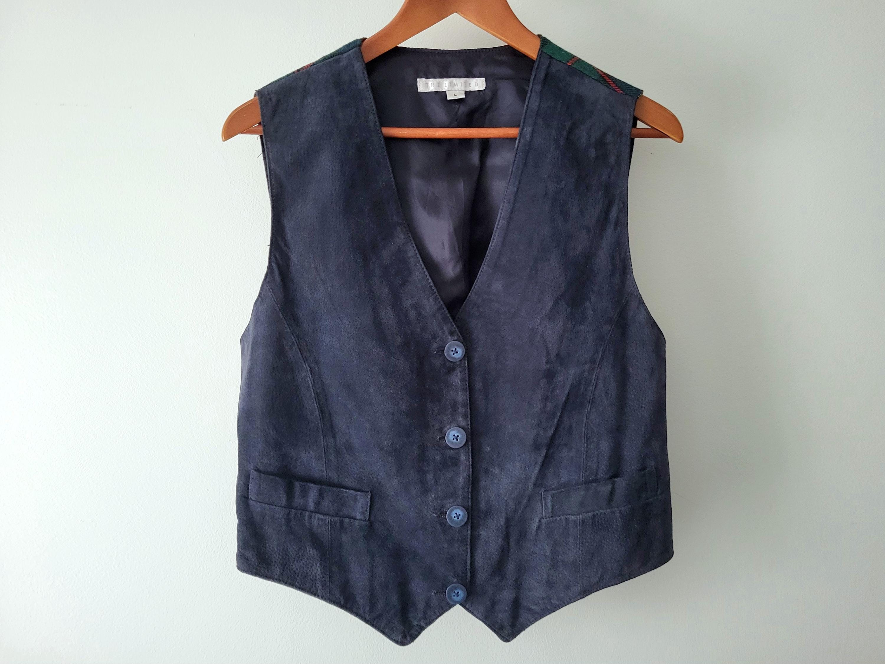 Cinch Back Waistcoat - Etsy