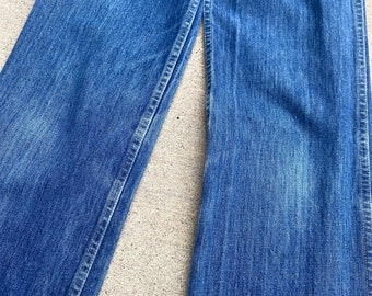 1970s New York Jeans Co TALL Whiskered Dark Denim Jeans