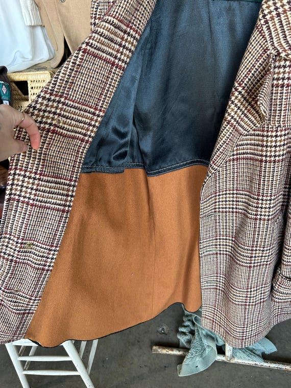 60's Houndstooth Winder Coat by I.Magine & Co
