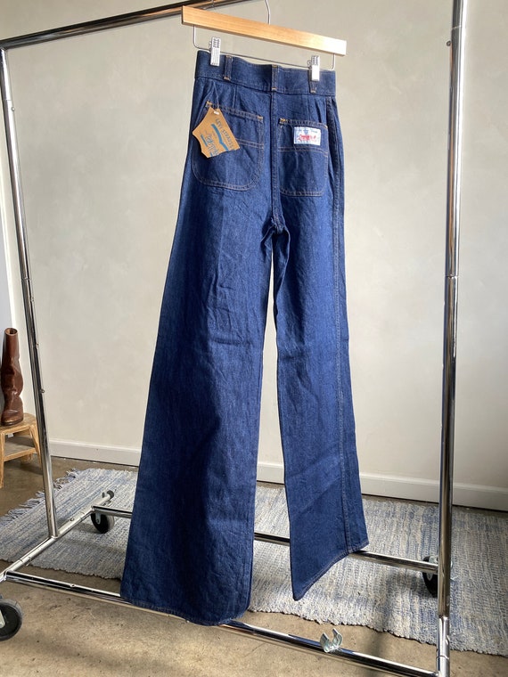 1970s Levi’s Dark Super Wide Leg Jeans 25